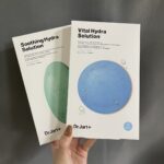 Dr.Jart+ Hydra Solution Masks: Instant Hydration & Soothing Relief - 2-in-1 Set for Dry, Sensitive, and Irritated Skin