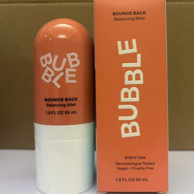 BUBBLE Bounce Back Balancing Mist 55mL vegan cruelty-free pH balancing hydrating facial mist for daily skin refresh