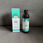 Guru Nanda Coconut + Mint Pulling Oil 8 fl oz 237ml Natural Teeth Whitening Oral Pulling Oil Alcohol-Free Ayurvedic Coconut Oil Mouth Swish Freshen Bad Breath Support Gum Health For Daily Oral Care