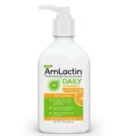 AmLactin Daily Vitamin C 7% Lactic Acid Exfoliating Lotion 225g brightening vitamin C AHA body lotion for normal dry skin
