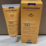 Isis Pharma Uveblock SPF50 Dry Touch Ultra-Fluid Sunscreen 40ml | Invisible Matte High Protection SPF50 PA++++ Water Resistant Non-Comedogenic Facial Sun Fluid For Sensitive Oily Acne-Prone Skin