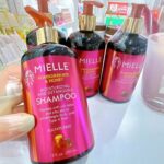 Mielle Pomegranate & Honey Moisturizing and Detangling Shampoo 355ml | Sulfate Free Cleansing Shampoo Pre-Detangle For Thick Type 4 Curly Coily Hair