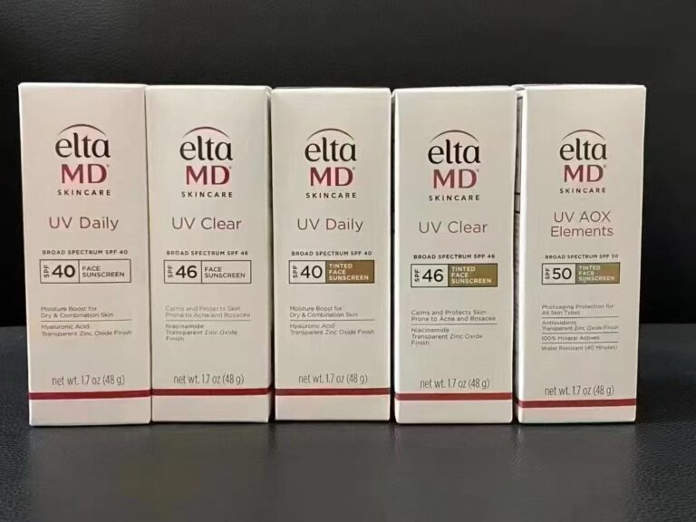 Elta MD UV Sunscreen Full Collection 48g 5 variants UV Daily SPF40 UV Clear SPF46 UV AOX SPF50 zinc oxide mineral facial sunscreen for acne dry sensitive rosacea skin