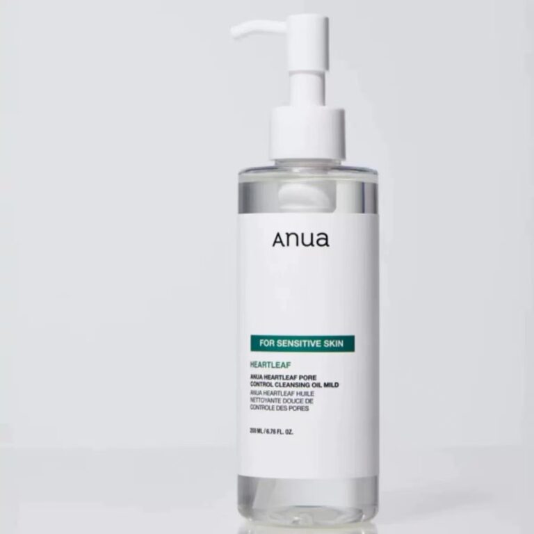 Anua Heartleaf Pore Control Cleansing Oil Mild 200ml gentle sensitive skin Korean cleansing oil