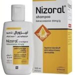 Nizoral Shampoo 100ml | Ketoconazole 20mg/g Anti-Dandruff Treatment for Dandruff & Seborrhoeic Dermatitis