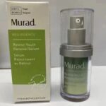 Murad Resurgence Retinol Youth Renewal Serum 30ml | Triple Retinol Anti-Aging Serum Reduce Fine Lines Wrinkles Pores Even Skin Tone