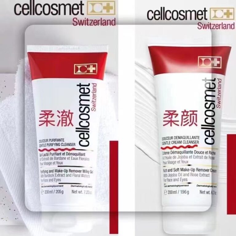 Cellcosmet Gentle Purifying Cleanser 200ml burdock floral water mild milky gel cleanser for sensitive skin face & eye makeup removal 产品详情描述