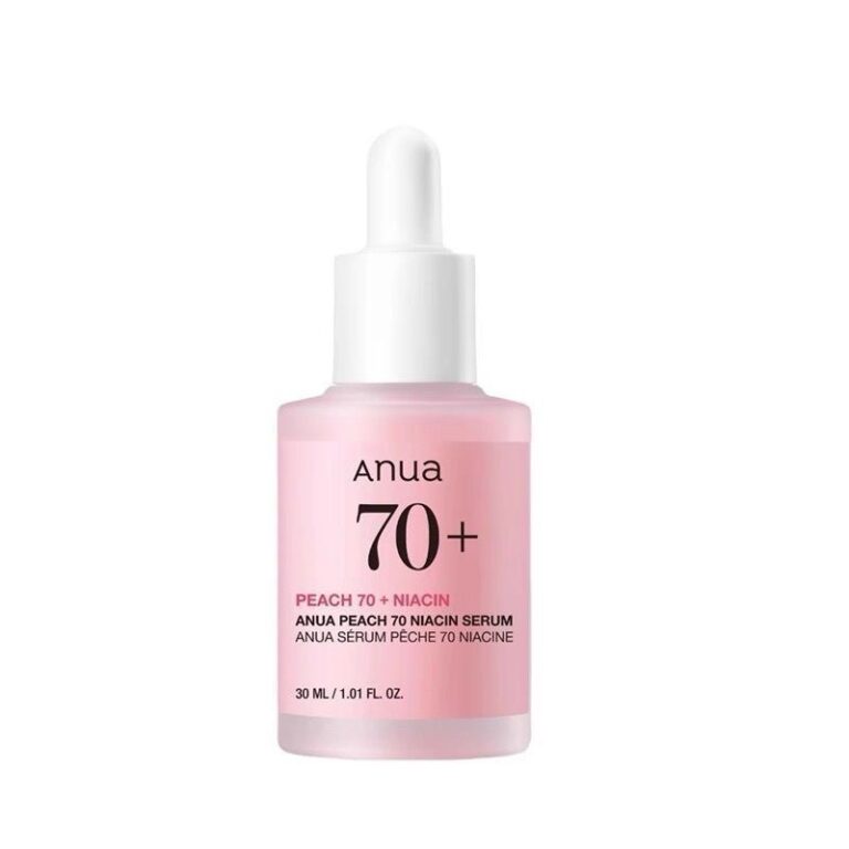 Anua Peach 70 Niacin Serum 30ml peach niacinamide brightening Korean facial serum