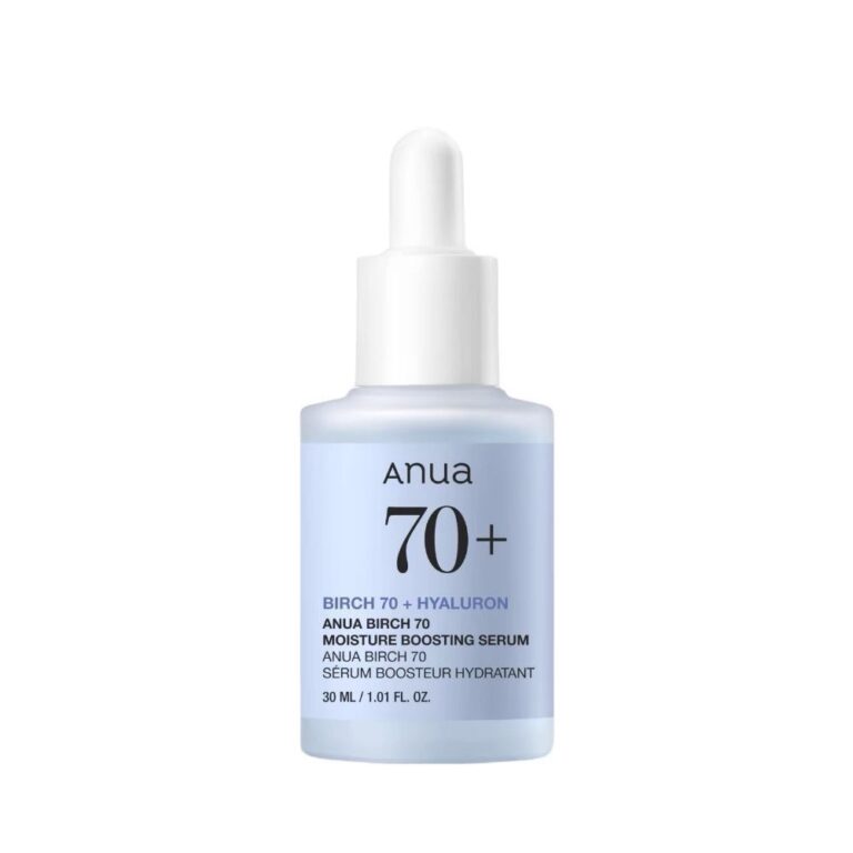 Anua Birch 70 Hyaluron Moisture Boosting Serum 30ml birch hydrating Korean facial serum