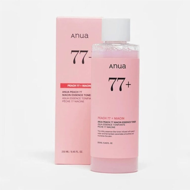 Anua Peach 77 Niacin Essence Toner 250ml peach brightening niacinamide Korean toner