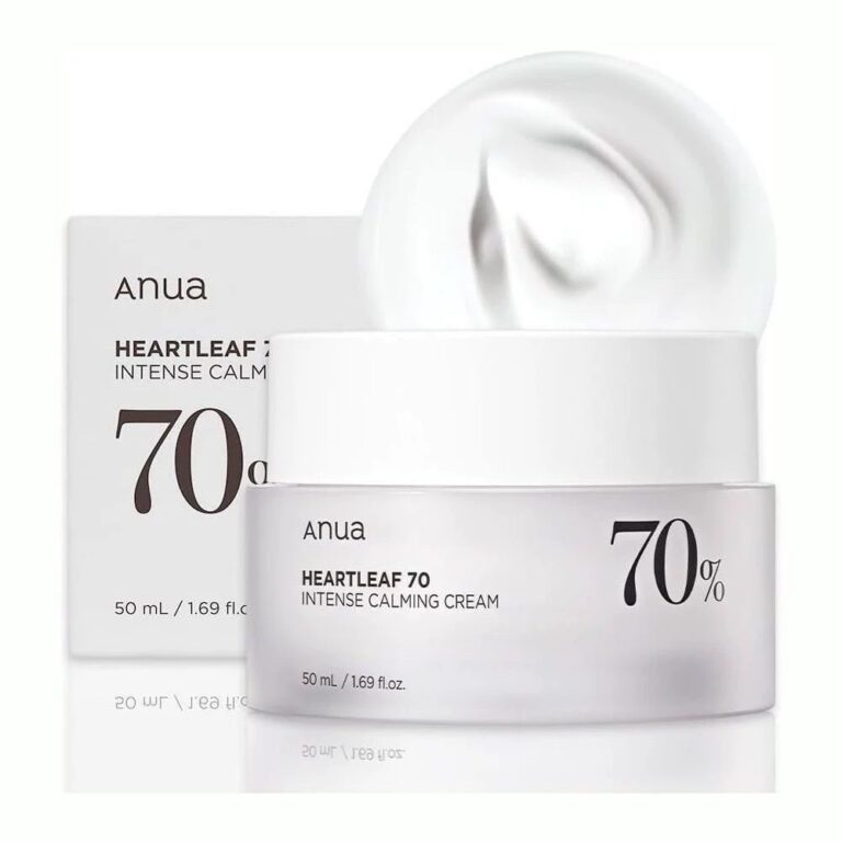 Anua Heartleaf 70 Intense Calming Cream 50ml sensitive redness calming barrier repair Korean face cream