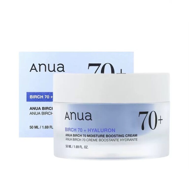 Anua Birch 70 Hyaluron Moisture Boosting Cream 50ml birch hyaluronic hydrating Korean face cream