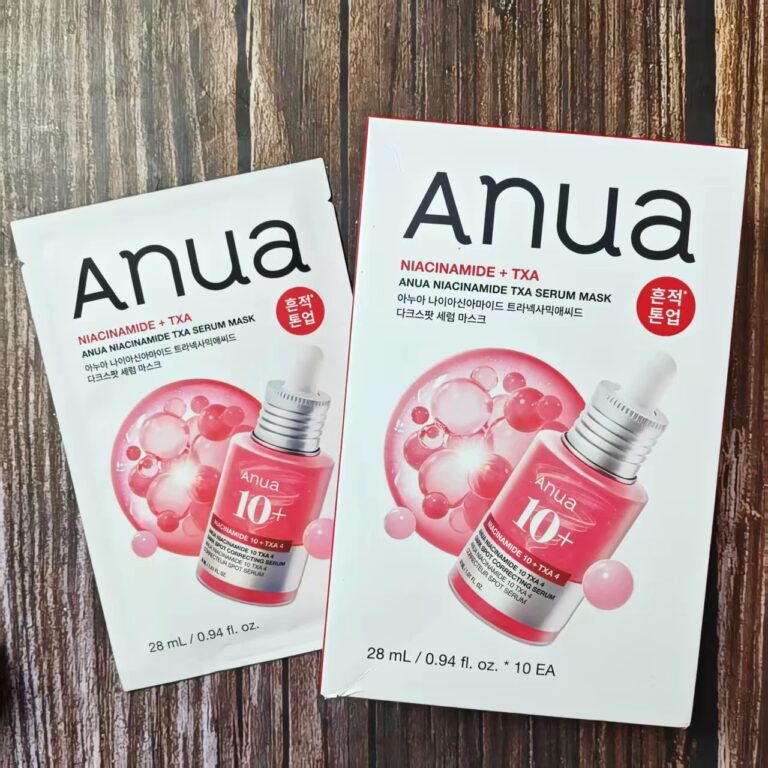 Anua Niacinamide TXA Serum Mask 10pcs dark spot fading brightening Korean mask