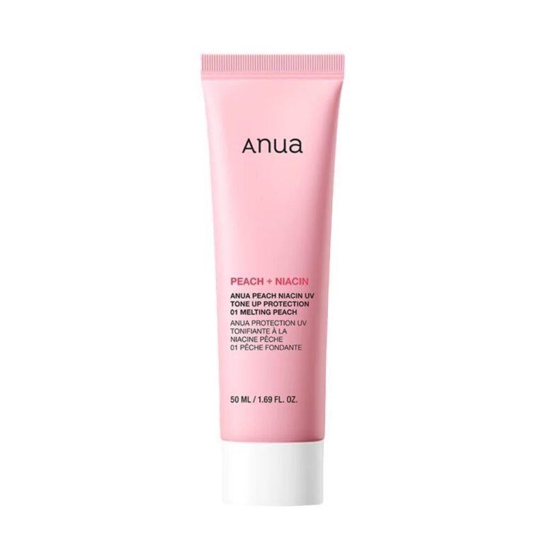 Anua Peach Niacin UV Tone Up Protection Melting Peach Sunscreen 50ml brightening tone up Korean facial sunscreen