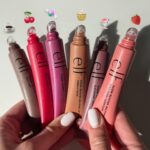 e.l.f Glow Reviver Melting Lip Oil 6 flavors squeeze tube hydrating apricot oil glossy tint lip oil non-sticky repair dry chapped lips portable lip makeup collection