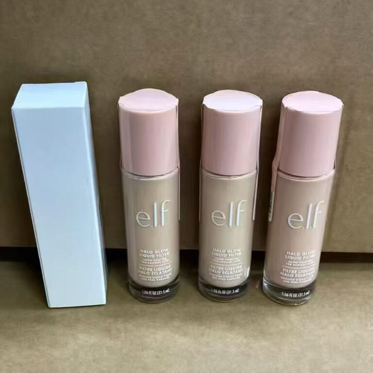 e.l.f Halo Glow Liquid Filter 31.5ml multi-shade dewy glow liquid makeup filter 3-in-1 tinted moisturizer primer foundation booster soft focus luminous skin