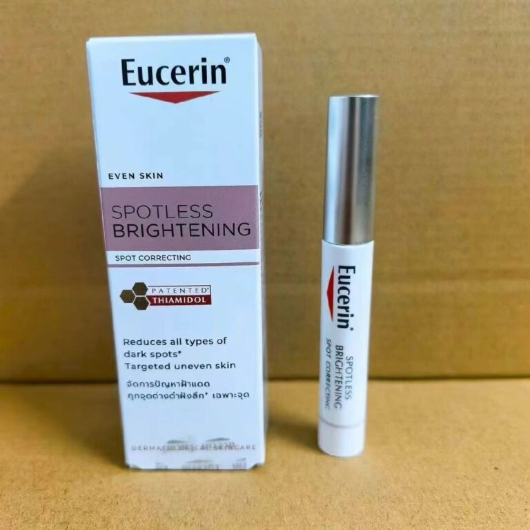 Eucerin Spotless Brightening Spot Correcting Pen patented Thiamidol precision targeted dark spot corrector fade acne sun melasma pigment spots gentle brightening stick treatment for sensitive uneven skin