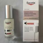Eucerin Spotless Brightening Day Fluid SPF30 patented Thiamidol dual brightening spot correction & SPF30 UV protection daily fluid prevent sun dark spots lightweight fragrance free lotion for sensitive hyperpigmented dull skin