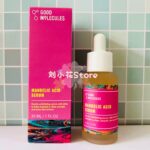 Good Molecules Mandelic Acid Serum 30ml | Gentle Mandelic AHA Exfoliating Serum Refine Rough Texture Fade Post-Acne Marks Uneven Tone Mild Anti-Breakout Brightening Serum For Sensitive Skin