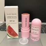 Glow Recipe Watermelon Glow Dew Balm SPF45 Stick Sunscreen 16.5g | Niacinamide Glow Dew Balm Broad Spectrum SPF45 Portable Invisible Sun Stick Hydrating Radiant Finish Non-Greasy Touch-Up Sunscreen For All Skin Types