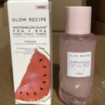 Glow Recipe Mini Watermelon Glow PHA + BHA Pore-Tight Toner 40ml | Dual PHA & BHA Gentle Exfoliating Toner Minimize Pores Hydrate Skin Travel Size Mini Fruit Acid Toner For Oily Combination Sensitive Skin