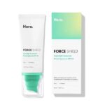 Hero Force Shield Superlight Sunscreen SPF30 50ml | Zinc Oxide Mineral Broad Spectrum SPF30 Daily UV Defense Lightweight Non-Comedogenic Sunscreen For Acne Prone Sensitive Oily Skin