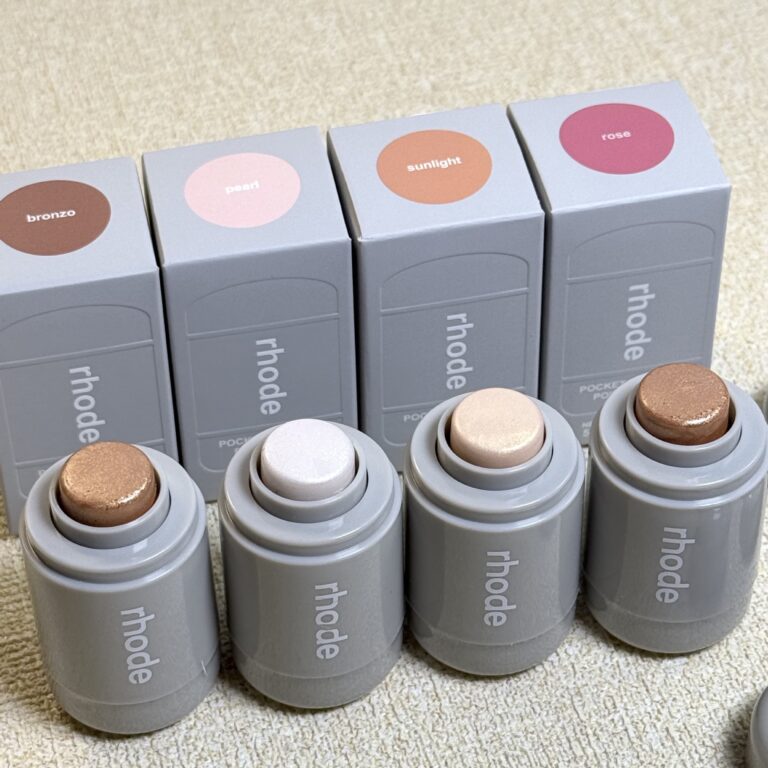 Rhode Pocket Blush & Highlighter Stick Bronzo Pearl Sunlight Rose