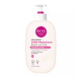 eos Shea Better 24H Moisture Strawberry Dream Body Lotion 473ml wild natural shea butter 7 nourishing oils long lasting 24hr hydrating body cream soothing dry sensitive skin sweet strawberry scented body moisturizer